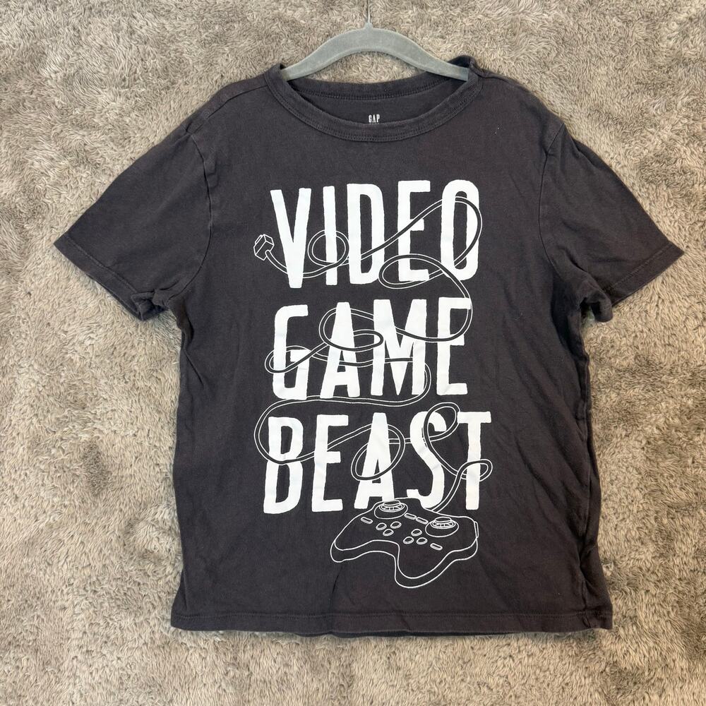 Gap Kids M Medium Boy T Shirt Video Game Beast Gamer Graphic Tee M Medium 8-9